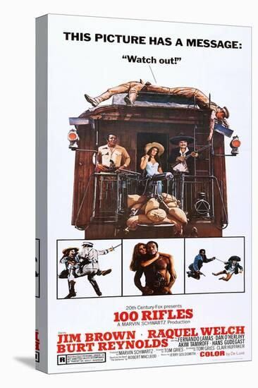 100 Rifles-null-Stretched Canvas