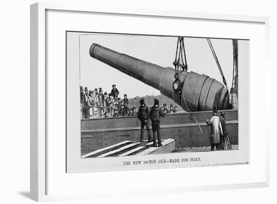 100 Ton Gun-null-Framed Giclee Print