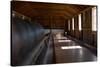 100 Year Old Bowling Alley in Marthas Vineyard Photo Poster-null-Stretched Canvas
