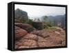 1000 Turtles Mountain in Three Parallel Gorges National Park, Liming Town, Yunnan Province, China-Kober Christian-Framed Stretched Canvas