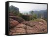 1000 Turtles Mountain in Three Parallel Gorges National Park, Liming Town, Yunnan Province, China-Kober Christian-Framed Stretched Canvas