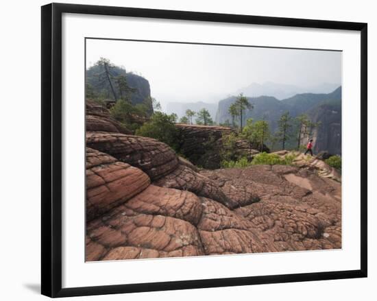 1000 Turtles Mountain in Three Parallel Gorges National Park, Liming Town, Yunnan Province, China-Kober Christian-Framed Photographic Print