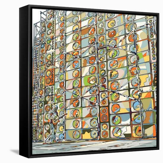 1000 Units-HR-FM-Framed Stretched Canvas