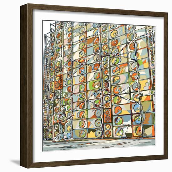 1000 Units-HR-FM-Framed Premium Giclee Print