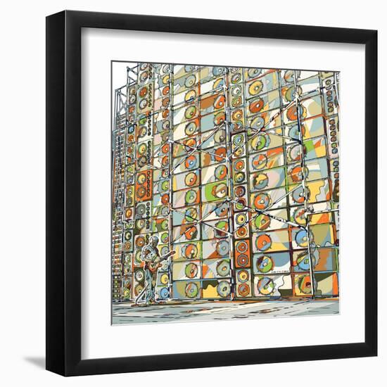 1000 Units-HR-FM-Framed Art Print