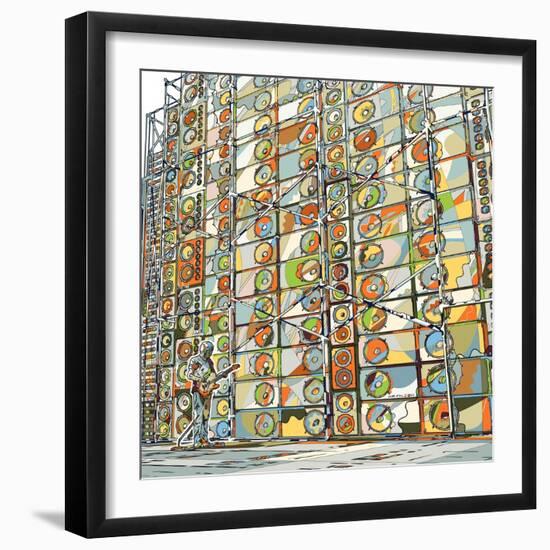 1000 Units-HR-FM-Framed Art Print