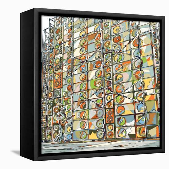 1000 Units-HR-FM-Framed Stretched Canvas