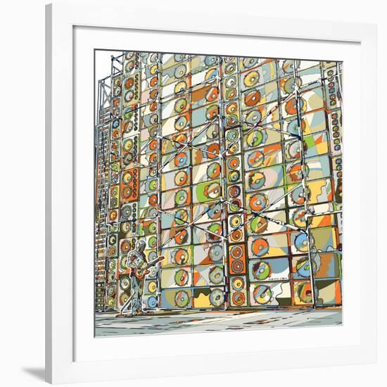 1000 Units-HR-FM-Framed Art Print