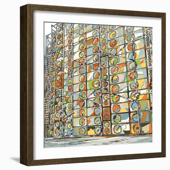 1000 Units-HR-FM-Framed Art Print