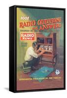 1001 Radio Questions and Answers-null-Framed Stretched Canvas