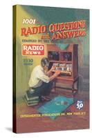 1001 Radio Questions and Answers-null-Stretched Canvas