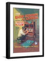 1001 Radio Questions and Answers-null-Framed Art Print