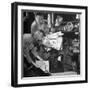 100th Anniversary Edition of Chicago Tribune Coming Out of Machine-George Skadding-Framed Photographic Print