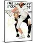 "100th Anniversary of Baseball" Saturday Evening Post Cover, July 8,1939-Norman Rockwell-Mounted Premium Giclee Print