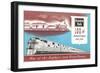 100th Anniversary of Burlington Train Route-null-Framed Art Print