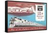 100th Anniversary of Burlington Train Route-null-Framed Stretched Canvas