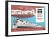 100th Anniversary of Burlington Train Route-null-Framed Art Print