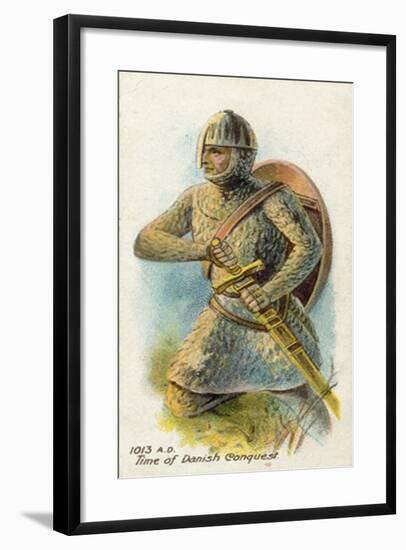1013 Ad, Time of Danish Conquest-null-Framed Giclee Print