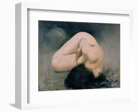 103-0079519/1 Nude Woman-Ramon Casas i Carbo-Framed Premium Giclee Print