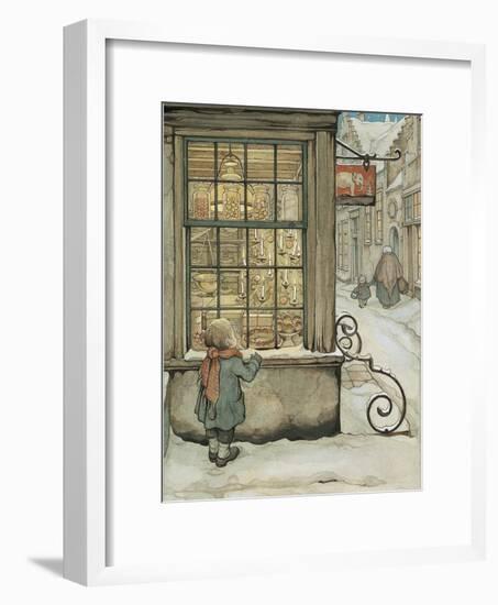 1080-Anton Pieck-Framed Giclee Print