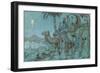 1087-Anton Pieck-Framed Giclee Print