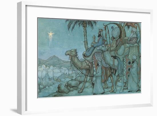 1087-Anton Pieck-Framed Giclee Print