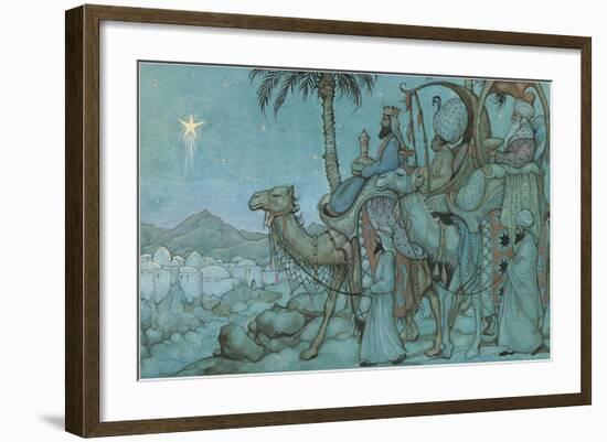 1087-Anton Pieck-Framed Giclee Print