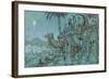 1087-Anton Pieck-Framed Giclee Print