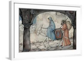 1088-Anton Pieck-Framed Giclee Print