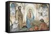 1089-Anton Pieck-Framed Stretched Canvas