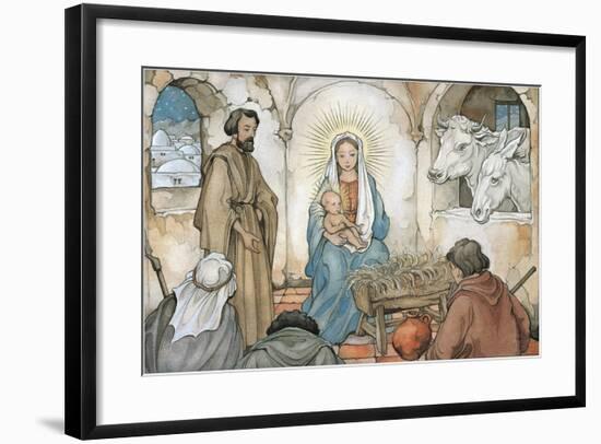 1089-Anton Pieck-Framed Giclee Print