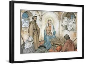 1089-Anton Pieck-Framed Giclee Print