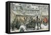 1091-Anton Pieck-Framed Stretched Canvas