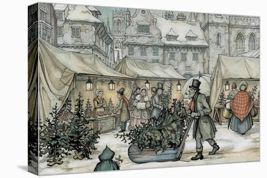 1091-Anton Pieck-Stretched Canvas