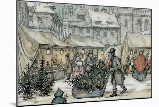 1091-Anton Pieck-Mounted Giclee Print