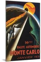 10eme Rallye Automobile Monte Carlo-null-Mounted Art Print