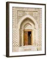 10th Century Ismail Samani Mausaleum, Samani Park, Bukhara, Uzbekistan-Jane Sweeney-Framed Photographic Print