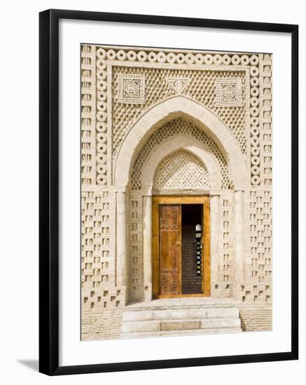 10th Century Ismail Samani Mausaleum, Samani Park, Bukhara, Uzbekistan-Jane Sweeney-Framed Photographic Print