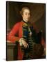 10th Earl of Pembroke (1734-94)-Pompeo Girolamo Batoni-Stretched Canvas