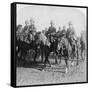 10th Hussars after Repulsing a Boer Attack, Colesberg, South Africa, 4th January 1900-Underwood & Underwood-Framed Stretched Canvas
