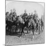 10th Hussars after Repulsing a Boer Attack, Colesberg, South Africa, 4th January 1900-Underwood & Underwood-Mounted Giclee Print
