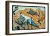 (11) From The Series, Twelve Tribes Of Israel-Joy Lions-Framed Giclee Print