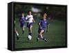 11 Year Old Boys Soccer Action-null-Framed Stretched Canvas