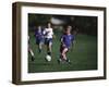 11 Year Old Boys Soccer Action-null-Framed Photographic Print