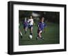 11 Year Old Boys Soccer Action-null-Framed Photographic Print