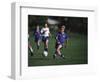 11 Year Old Boys Soccer Action-null-Framed Photographic Print