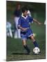 11 Year Old Boys Soccer Action-null-Mounted Photographic Print