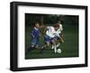 11 Year Old Boys Soccer Action-null-Framed Photographic Print