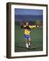 11 Year Old Boys Soccer Goalie in Action-null-Framed Photographic Print