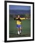 11 Year Old Boys Soccer Goalie in Action-null-Framed Photographic Print